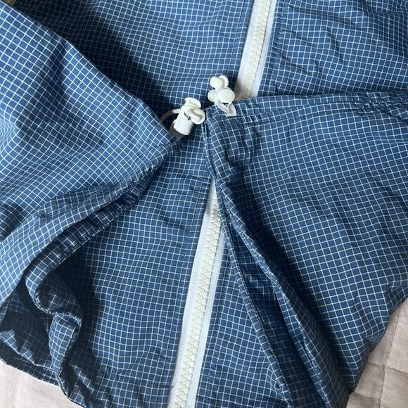 LRG Men's Blue Graph Check WindbreakerJacket Fisherman Gorpcore Outdoor -XL - Picture 6 of 13